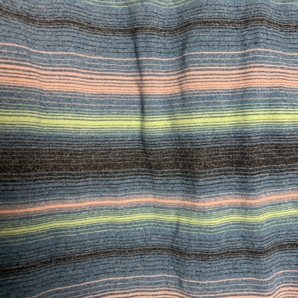 Blue Striped Racer Back Tank Top - Picture 3 of 5